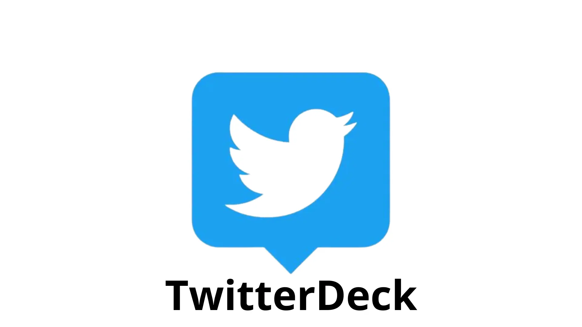 Logo de TwitterDeck